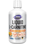 Sports, Liquid L-Carnitine, Citrus, 1,000 mg, 32 fl oz (946 ml), Now Foods