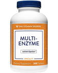 The Vitamin Shoppe Multi Enzyme - Helps Support The Digestion & Absorption of Protein, Carbs & Fat (300 Tablets)