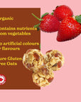 Made Good Organic Strawberry Granola Minis  Healthy Snack Solutions  Pack of 2 85 oz in total