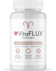 Promescent VitaFLUX Women's Nitric Oxide Booster Supplement, Boost Energy & Performance - Therapeutic Dose of Essential Amino Acids L Arginine, L Citrulline, L Carnitine, Zinc (180 Capsules)