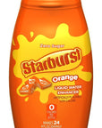 Starburst Singles To Go Liquid Water Enhancer 162 Fl Oz 1Pack Orange Low Calorie Zero Sugar Drink Enhancer