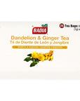 Badia Dandelion  Ginger Tea Bags 25 ct  Palatize Pack of 2