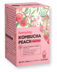 Everyday Kombucha Tea Powder 5g x 30 Sachets 150g519oz Probiotics Prebiotics Sugar Free Balck Tea Healthy Drink Peach Flavor Sparkling Refresh