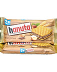 Ferrero Hanuta Wafers with Hazelnut Cream 18x 2pcs 36pcs