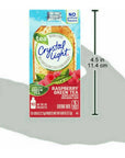 Crystal Light On The Go Raspberry Green Tea 10Packet Box Pack of 6