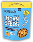 Brass Roots Organic Roasted Sacha Inchi Seeds Lightly Salted  Keto Paleo Allergen Free Low Fodmap 12 oz Pack of 1 Seen on Shark Tank