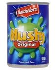 Batchelors Mushy Peas Original Bachelors Mushy Chip Shop Style Peas Imported From The UK England The Best Of British English Mushy Peas Triple Pack