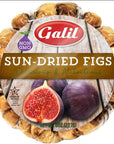 Galil SunDried Figs 8 Ounces  NonGMO GlutenFree Kosher for Passover No Sugar Added Dried Turkish Figs