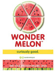 Wonder Melon Organic Watermelon Juice with Cucumber  Basil 845oz 6 Pack 100 Juice Cold Pressed