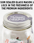 McKinnons Dry Craft Cocktails  Dehydrated Fruit and Herbs  DIY Mixology  Infusion Kit  Mason Jar Serves 8  16 Drinks Grapefruit Rosemary