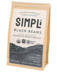 SIMPLi Regenerative Organic Certified  Black Beans 12 OZ