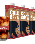 Wandering Bear Organic Mocha Cold Brew Coffee - 32 fl oz - 3 pack