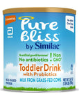 Similac Pure Bliss by Similac Toddler Drink with Probiotics,Starts with Fresh Milk from Grass-Fed Cows,Non-GMO Toddler Formula,24.7 ounces