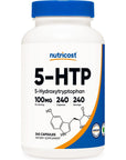 Nutricost 5-HTP 100mg, 240 Vegetarian Capsules (5-Hydroxytryptophan) - Non-GMO & Gluten Free