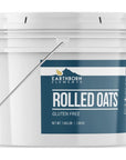 Earthborn Elements Gluten Free Rolled Oats 1 Gallon, Old Fashioned Oats, Bulk Size