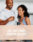 Isopure Unflavored Protein, Whey Isolate, 25g Protein, Zero Carb & Keto Friendly, 2 Ingredients, 16 Servings, 1 Pound (Packaging May Vary)