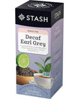 Stash Tea Decaf Earl Grey Black Tea 1 Boxes of 30 Tea Bags Each 30 Tea Bags Total with eRaiyan Sticker