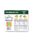 Pure Squeeze Sparkling Juice 112 FL OZ Can 12ct Variety Pack Clementine Apple Mango