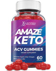 Justified Laboratories Amaze ACV Keto Gummies - 1000MG (60 Gummys)