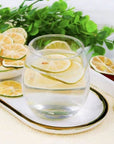 Dried lemon slices 388oz Sliced Green Lemon Cold brewing tea Hot drink green lemon dried tea Lemon Tea 110g