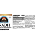 Source Naturals NADH 10mg, Boost Energy and Mental Alertness - 20 Lozenges