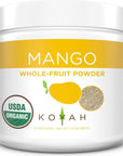 KOYAH  Organic Freezedried Mango Powder 1 Scoop  14 Cup Fresh 30 Servings 216 g 76 oz