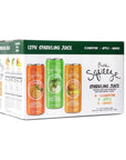 Pure Squeeze Sparkling Juice 112 FL OZ Can 12ct Variety Pack Clementine Apple Mango