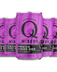 Q Mixers Ginger Beer Premium Cocktail Mixer Made with Real Ingredients 75oz Cans  5 PACK