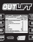 Nutrex Research Outlift Clinically Dosed Pre Workout Powder Miami VIce 20 Serving