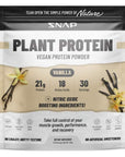 Organic Plant Based Vegan Protein Powder by Snap Supplements