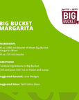 Master of Mixes BigBucket Margarita Mix Ready to Use 96 oz LowProfile Individually Boxed