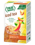 True Citrus Lemon Iced Tea Peach 6 Count Pack of 12