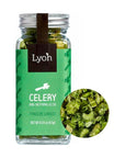 LYOH Freeze-Dried Celery ? Gourmet Herbs, Spices and Seasonings ? All-natural ? Vegan, Gluten Free, Additive-Free, No salt added | 0.23 Ounce