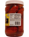 Resers Mild Pickled Beef Polish Sausage Quart Jar