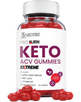 Pro Burn Keto ACV Gummies Extreme Formula 2000MG Vegan Non GMO with Pomegranate Juice Beet Root B12 60 Gummys