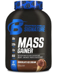 Bodybuilding Signature Signature Mass Gainer | 50g of Mass-Building Protein | Protein, Calories, Fats, Probiotics and Carbohydrates | 5 Lbs. Chocolate