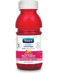 ThickIt Clear Advantage Plus Electrolytes Nectar Thick Fruit Punch 8 Oz Pack of 24