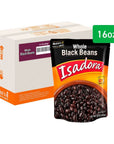 Isadora Whole Black Beans 16 oz Pack of 12