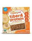 Happy Tot Organics Oat Bars, Organic Bananas & Carrots (box of 5)