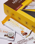 Fast Bar Nuts  Honey Gluten Free Plant Based Protein Bar For Intermittent Fasting 12 Count Box