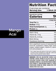 Pure Kick Energy Singles To Go Drink Mix Mango Acai 6 Boxes 6 Packets Per Box 36 Single Servings