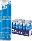 Red Bull Sea Blue Edition Juneberry Energy Drink 84 Fl Oz 24 Cans