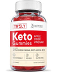 Justified Laboratories (3 Pack) Truly Keto ACV Gummies -1000MG