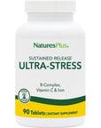 Nature's Plus Ultra-Stress with Iron - Sustained Release Tablets, 90 count