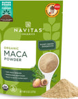 Navitas Organics Maca Powder 8 oz Bag 45 Servings  Organic NonGMO Low TempDried GlutenFree