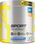 Cellucor C4 Sport Pre Workout Powder Blue Raspberry - Pre Workout Energy with Creatine + 135mg Caffeine and Beta-Alanine Performance Blend - NSF Certified for Sport 30 Servings