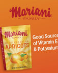 Mariani  Mediterranean Dried Apricots  Healthy Gluten Free Vegan Snacks for Kids  Adults  Dried Fruit  No Sugar Added Non GMO  30 Ounce Pack of 1  Resealable Bag