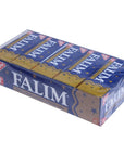 Sugarless Falim Plain Gum 20 Pack 100 Pieces by Falim