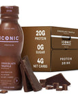 Iconic Protein Drinks - Chocolate Truffle (12 Pack)