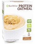 BariWise Instant Protein Oatmeal Maple  Brown Sugar No Sugar Gluten Free Low Carb 7ct